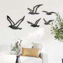 Decoración acrílica pájaros gaviotas (5 piezas)