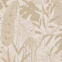 Ikke-vævet tapet palmeblade beige creme metallic tapet tapet natur gang
