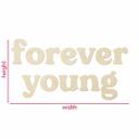 Vægdekoration Popler træ Forever Young