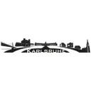 Sticker mural Skyline de Karlsruhe 2