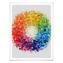 Póster Fedrau - Rueda de colores