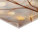 Akrylbillede Filigran blade beige - Treechild
