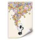 Poster autocollant - W - Musique Ensorcelante