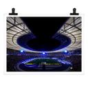 Póster Estadio Olímpico Hertha BSC de noche