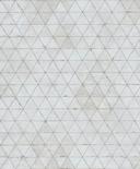 Grafisk tapet, non-woven vægbeklædning Novamur Kylie hvid, beige
