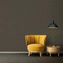 grafisk bølgemønster tapet guld grøn - tapet med metallic effekt