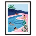 Póster Relajándose en la piscina - Tomljanovic