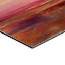 Billede Gylden horisont i aftenlyset - Schmucker Panorama – print på aluminium