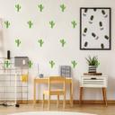 Muursticker set Cactussen