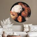 FiguraNYC Fotografía Vinilo decorativo - Naturaleza muerta Ranúnculos - Redondo