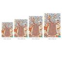 Fotomural para habitación infantil - Árbol de la vida con animales del bosque - Bonne Müller