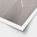 Póster Estructuras abstractas en beige suave - Böhmer