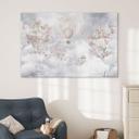 Wanddecoratie sprookjeswereld met kasteel en eenhoorn - Ms Tiff - Alu-Dibond