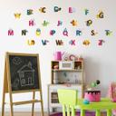 Sticker mural - Alphabet pour enfants (anglais)