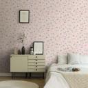Papel pintado Floral verde crema - papel pintado no tejido casa de campo A.S. Création - textura ligera mate