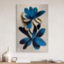 Lærredsprint - Treechild - Blue Lotus