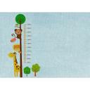 Vævet tapet Kids Grow Stick løve sommerfugl fototapet Designwalls i blå og brun 