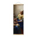 Póster de tela Vermeer - La lechera - Panorama