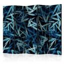 Screen room divider - Vildmark om natten, 3-delt