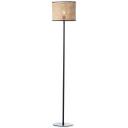 Stehleuchte Toni, beige, 154 x 30 cm, Rattan Stehlampe