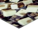 Stænkplade - Nougat mit Schokolade und Mandeln