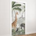 Jungle Jive dørfilm - Kikki Belle - Selvklæbende dørdekoration