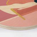 Cuadro de madera Maddies Mood - Jota de jai - Redondo