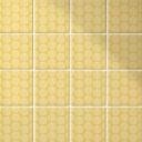 Azulejos Adhesivos Boho - círculos sol amarillo - lote de 12
