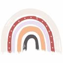 Muursticker 5-kleurige Regenboog