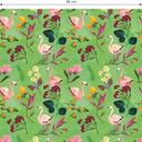 Blanz tapet med mønster - Flamingo