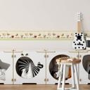 Behangrand zelfklevend Leffler - Kinderwagen