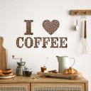 Wallsticker - I Love Coffee