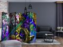 Rumdeler - Goblin city , 5-delt - 225x172 cm