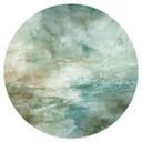 Wallsticker salviegrøn tågelygte - Schmucker - Rund