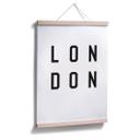 Póster - Tipografía Londres