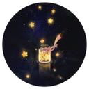 Vinilo decorativo Starcatcher: Un vaso lleno de deseos - Tailandés - Redondo