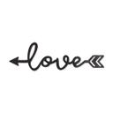 Akrylbogstaver Love Arrow