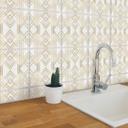 Azulejos Adhesivos Fredriksson - Art Deco - Golden Geometry - Lote de 12