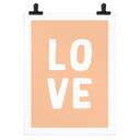 Póster Cartas de amor Melocotón