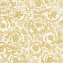 Versace tapet blomsterdesign non-woven tapet i guld og hvidt