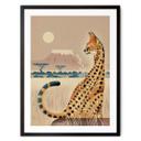 Plakat Serval - Braun