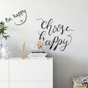 Wallsticker -  Slogan -  Happy