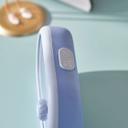 Kinderuhr Tischuhr mit Wecker und Timer-Funktion, Regenbogen blau, 16x9,5 cm