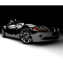 Papier peint photo - Black Car