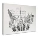 Lienzo Munich - Blanco y negro - Love your City