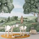 Kikki Belle - Fotomural de osos y abejas para habitación infantil