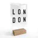 Typografi til borddisplay London