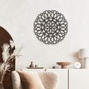 MDF - Decoración en madera - Mandala Flor de la Vida - Redondo