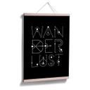 Plakat - Wanderlust Arrows