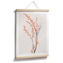 Póster Cerezos en flor color melocotón - Kubistika